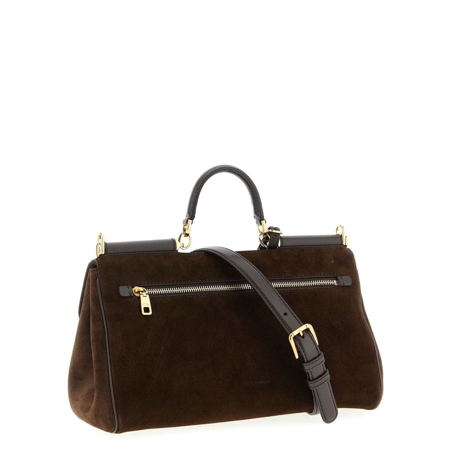 Dolce & Gabbana Brown Calfskin Handbag