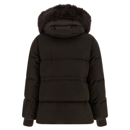 MooRER Brown Wool Full-Length Jacket