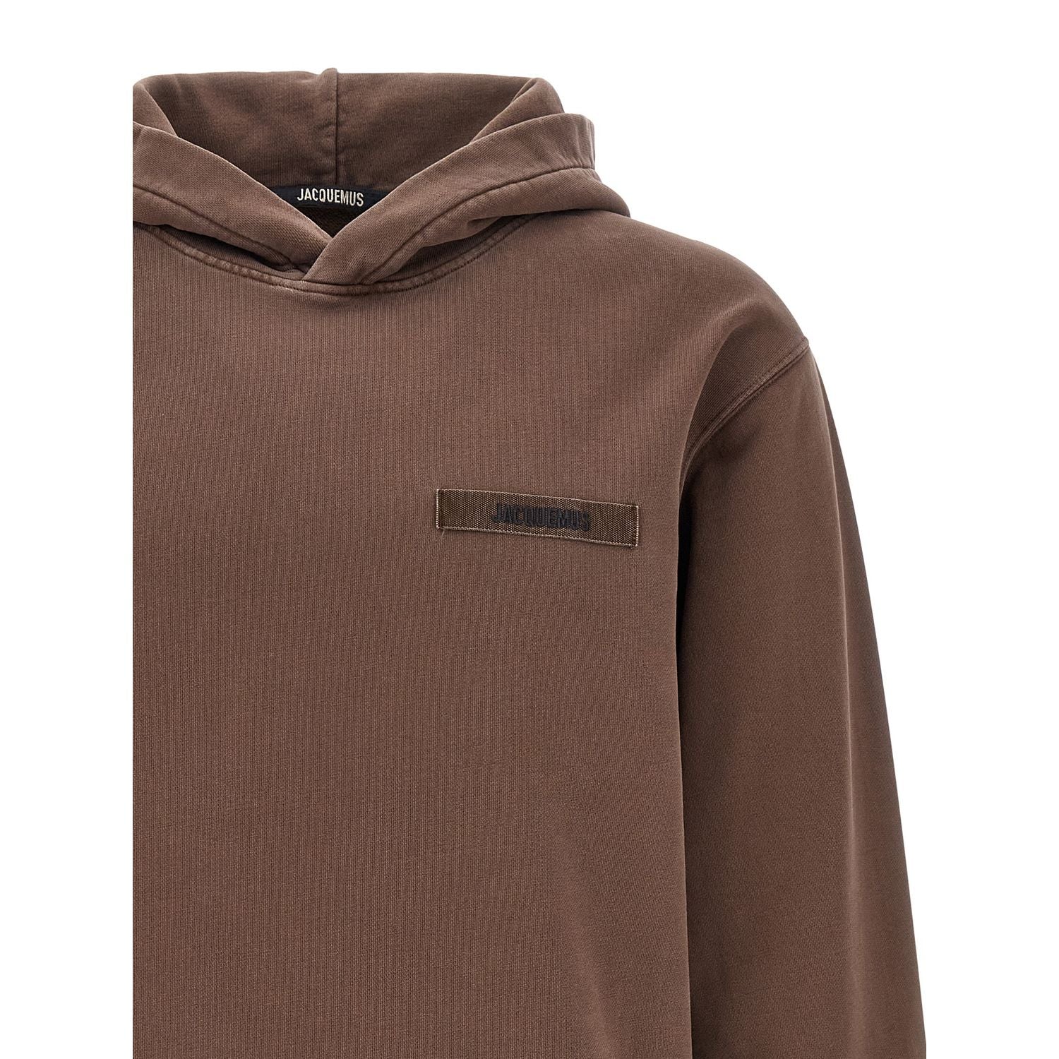 Jacquemus Brown Cotton Sweatshirt