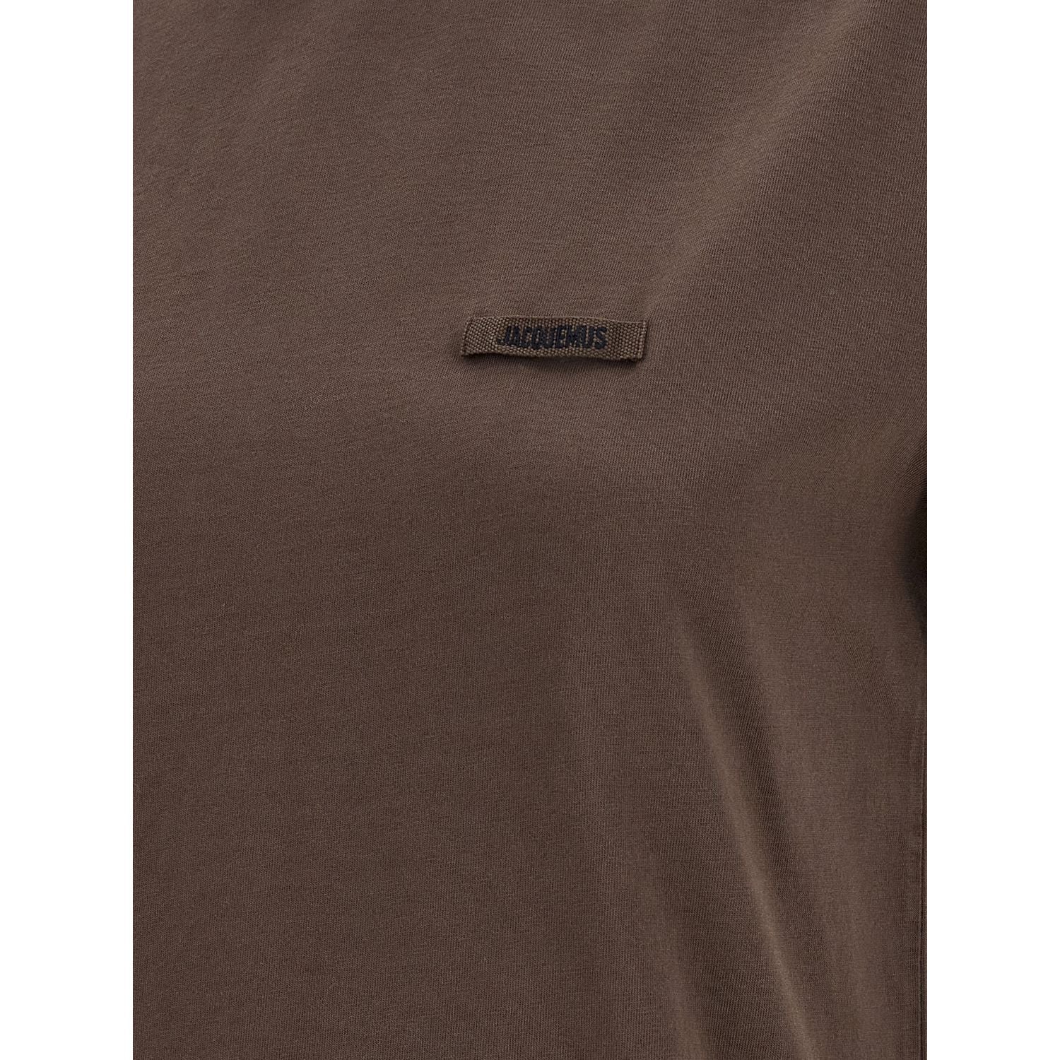 Jacquemus Brown Cotton T-Shirt