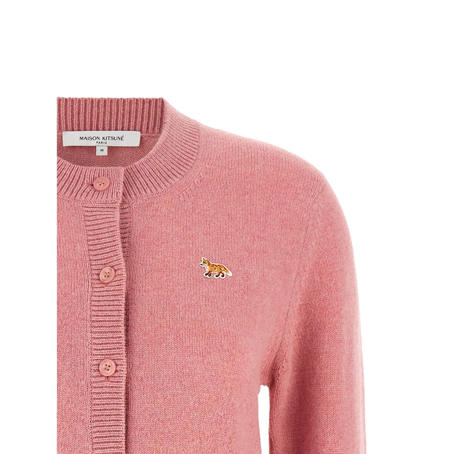 Maison Kitsuné Multicolor Wool Cardigan