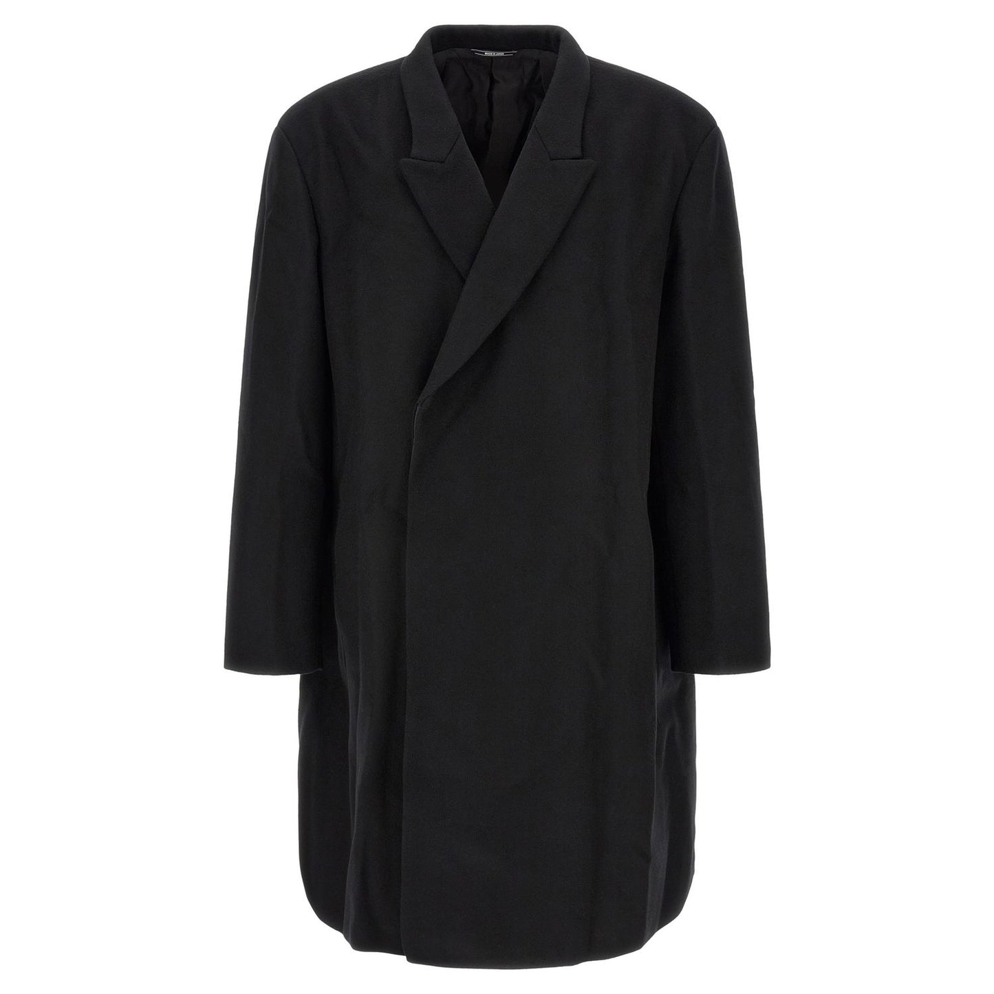 Kiko Kostadinov Black Wool Coat