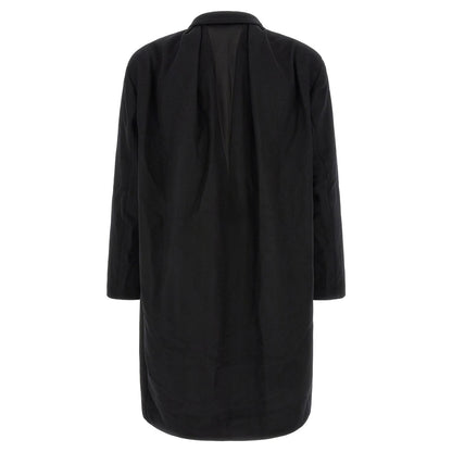 Kiko Kostadinov Black Wool Coat