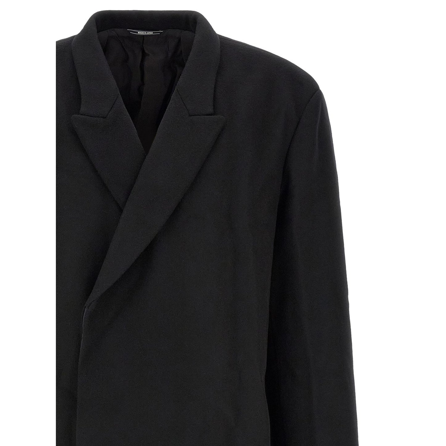 Kiko Kostadinov Black Wool Coat