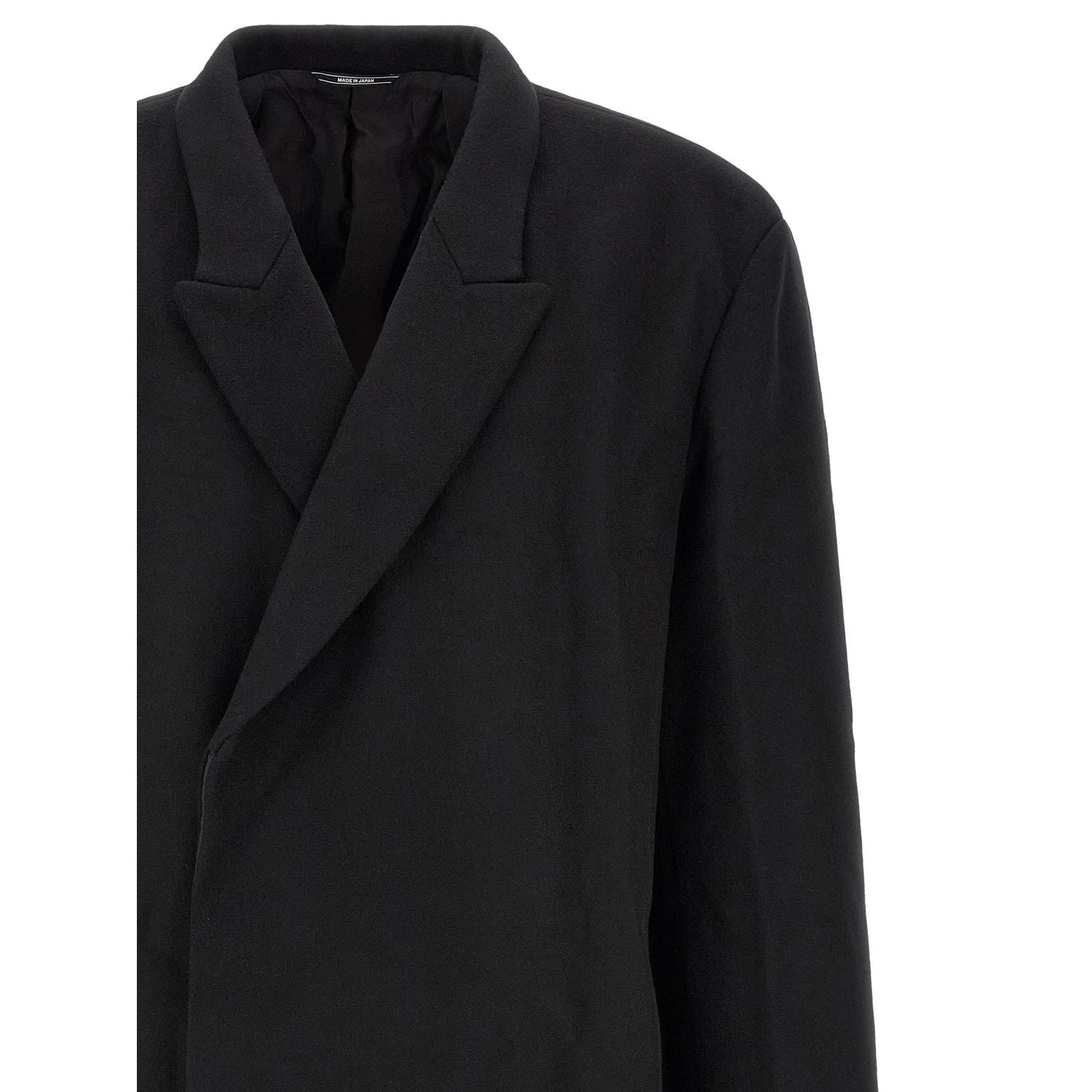 Kiko Kostadinov Black Wool Coat