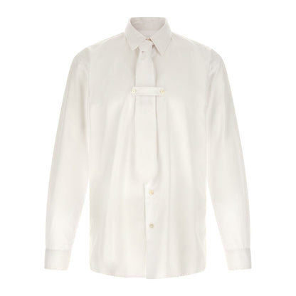 Dries Van Noten White Cotton Blouse