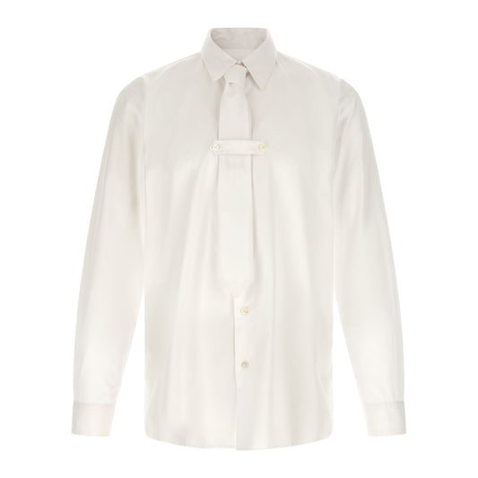 Dries Van Noten White Cotton Blouse