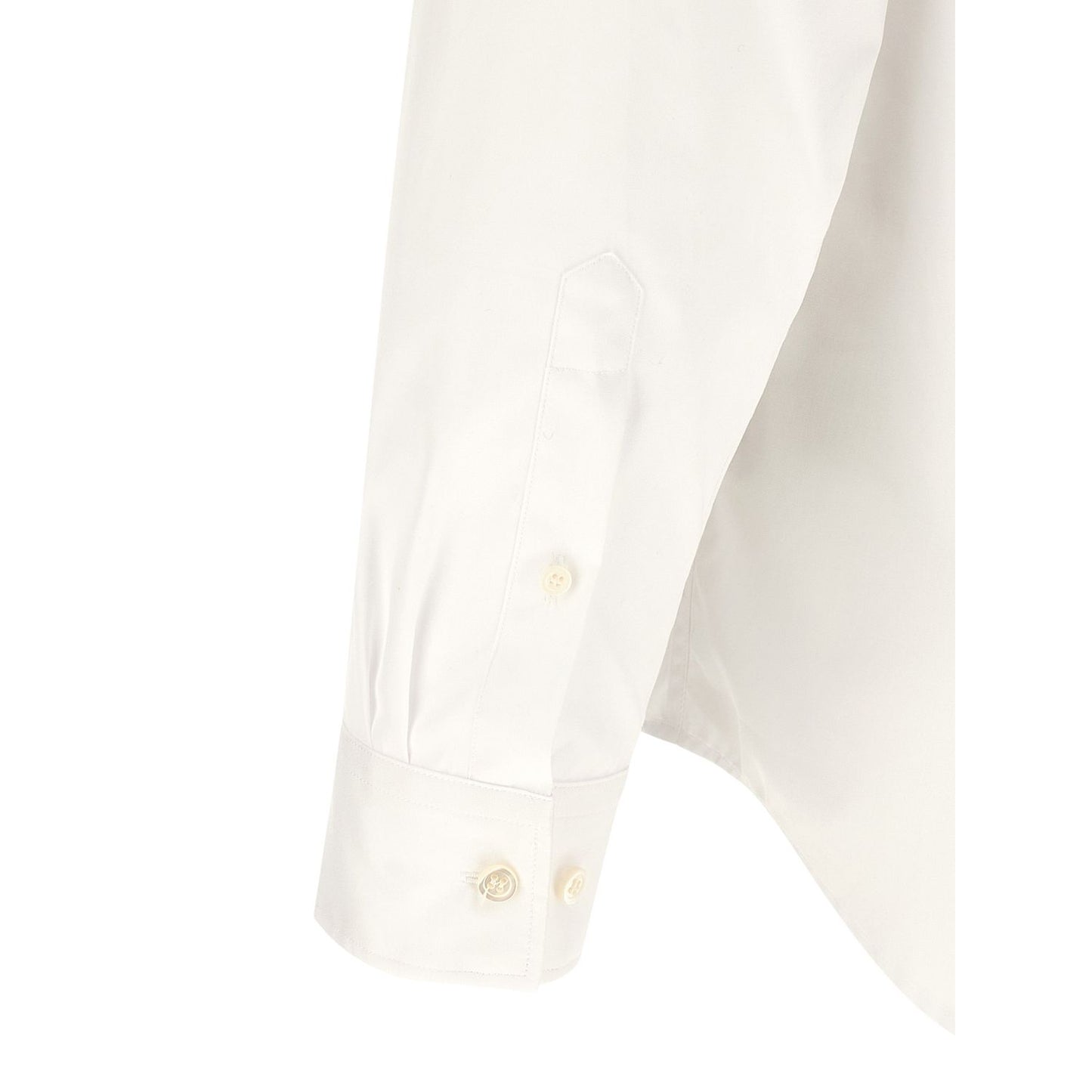 Dries Van Noten White Cotton Blouse