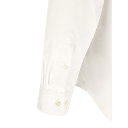 Dries Van Noten White Cotton Blouse