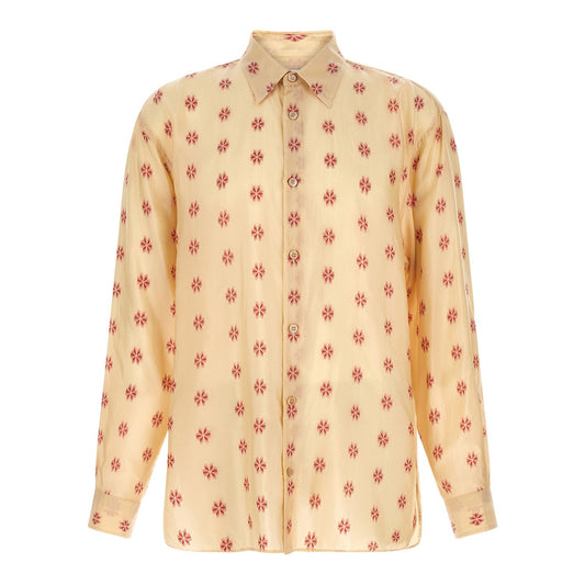 Dries Van Noten Multicolor Copper Blouse