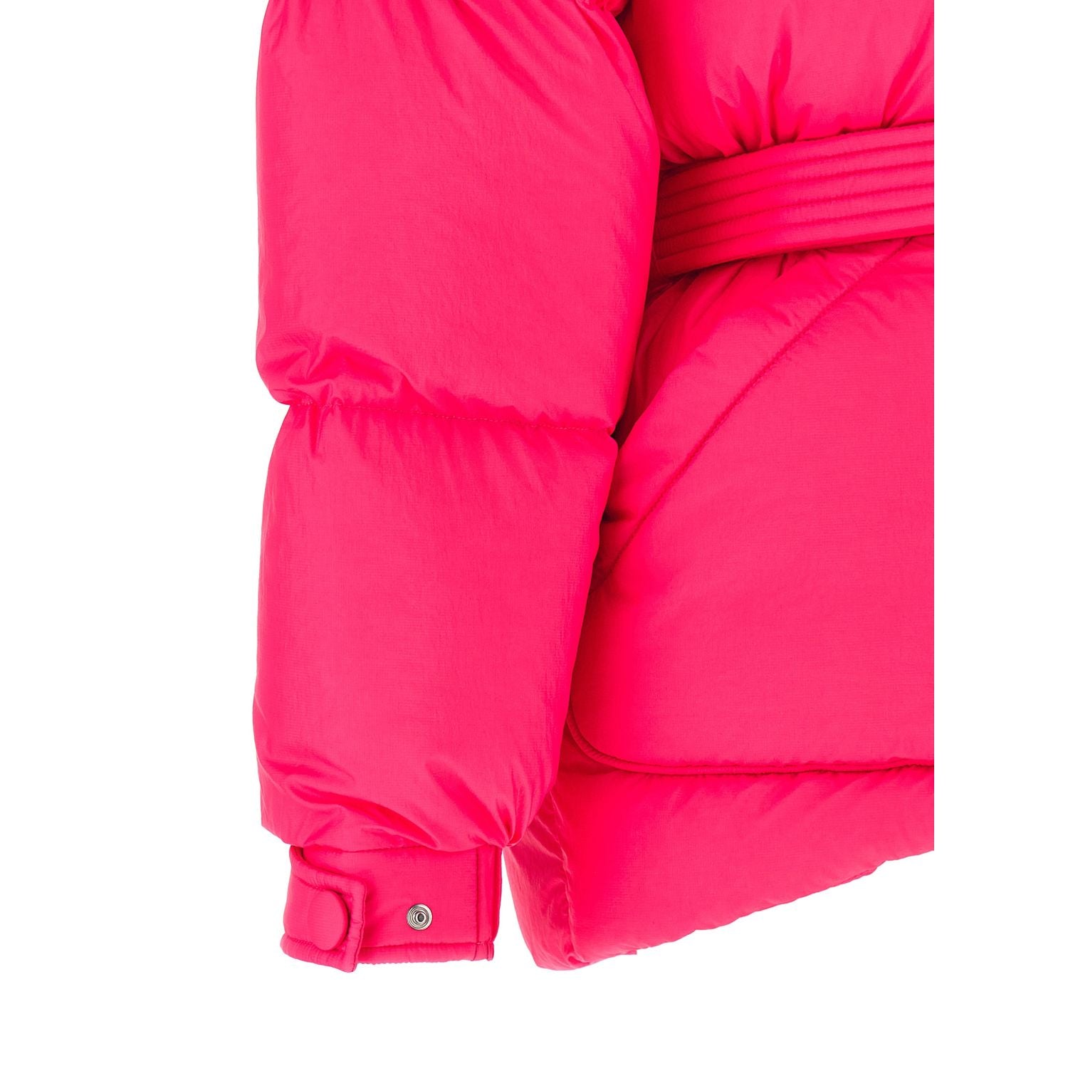 IENKI IENKI Fuchsia Nylon Full-Length Jacket
