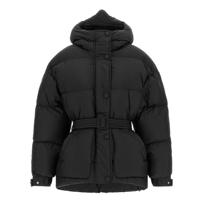 IENKI IENKI Black Nylon Full-Length Jacket