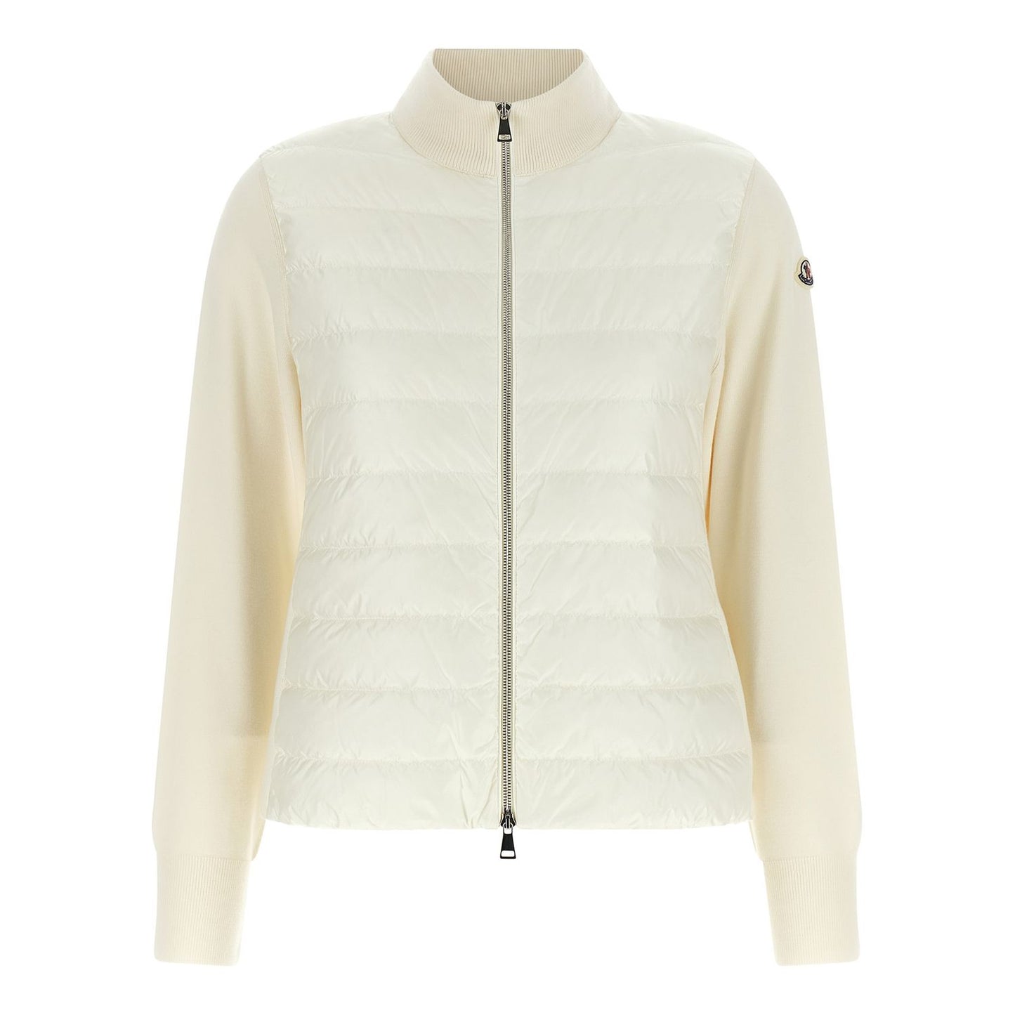 Moncler White Polyamide Cardigan