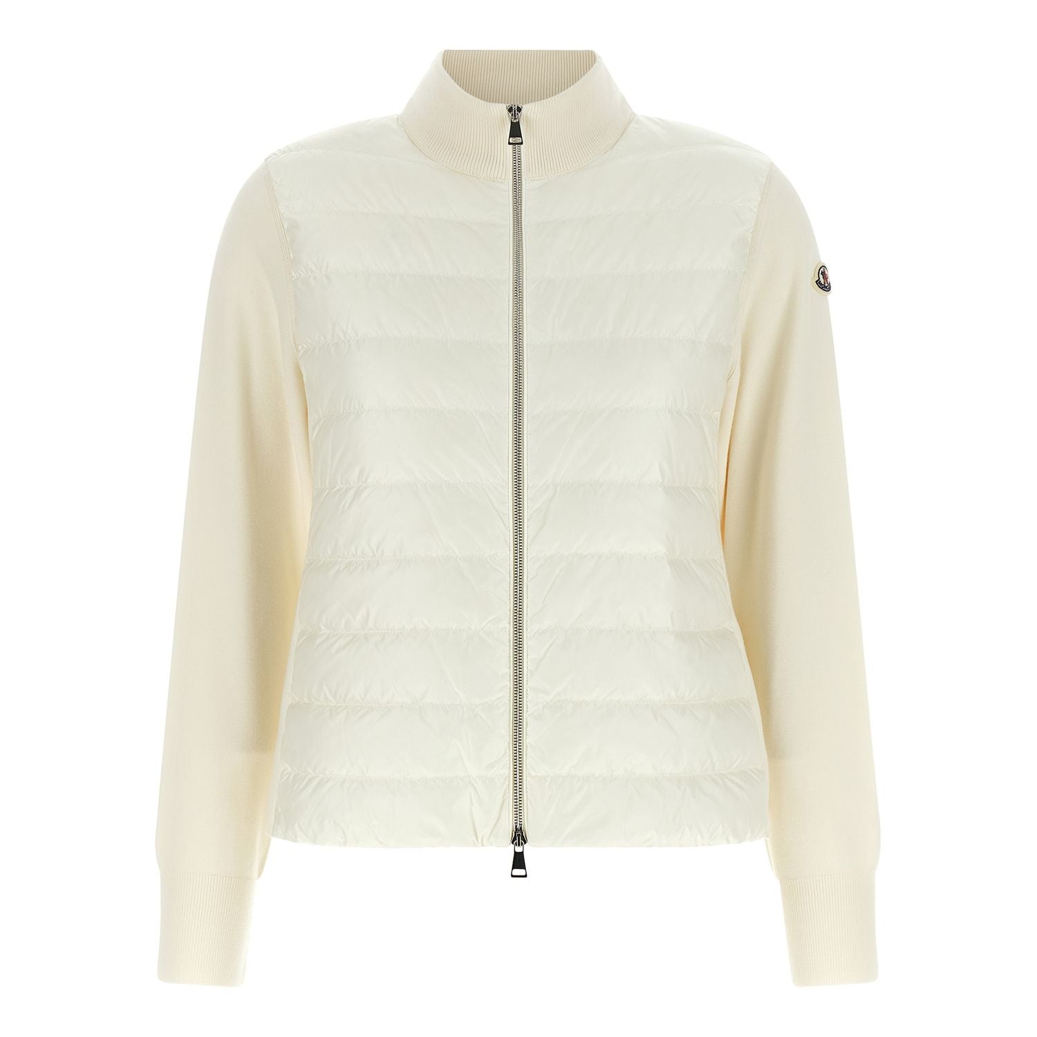 Moncler White Polyamide Cardigan