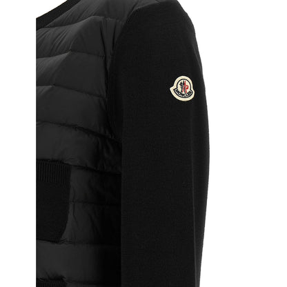 Moncler Black Polyamide Cardigan