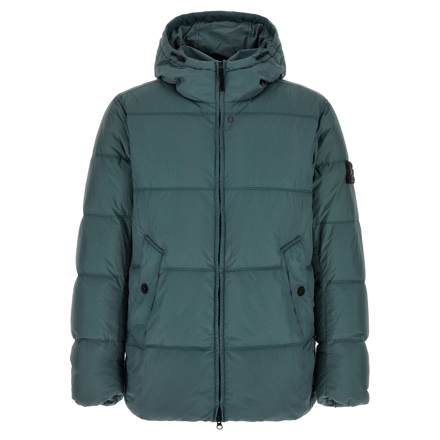 Stone Island Bicolor Polyamide Full-Length Jacket