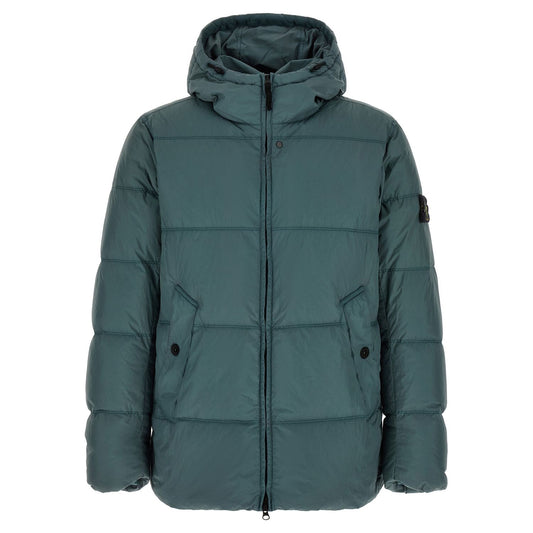 Stone Island Bicolor Polyamide Full-Length Jacket