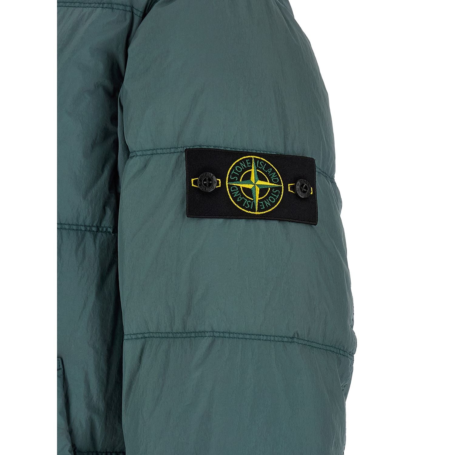 Stone Island Bicolor Polyamide Full-Length Jacket