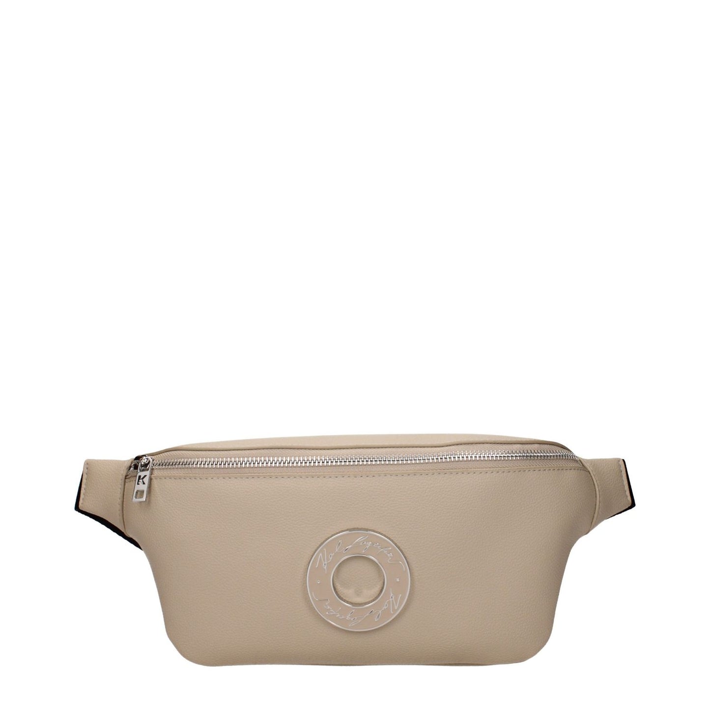 Karl Lagerfeld Beige Leather Backpack
