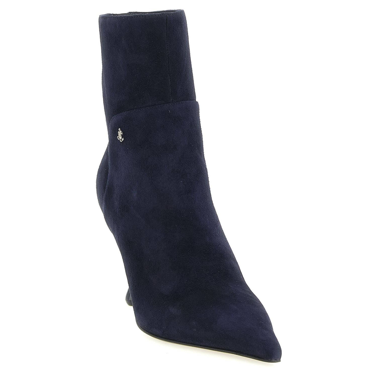 Jimmy Choo Blue Leather Ankle Boots