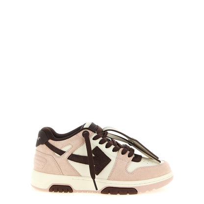 Off-White Multicolor Cowhide Low Top Sneakers