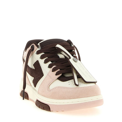 Off-White Multicolor Cowhide Low Top Sneakers