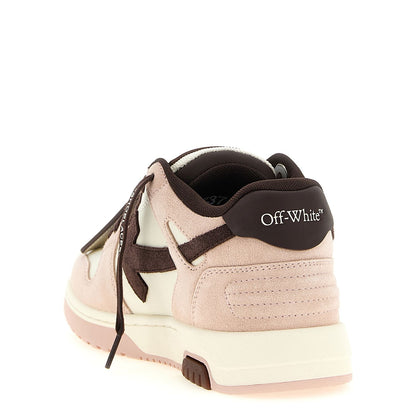 Off-White Multicolor Cowhide Low Top Sneakers