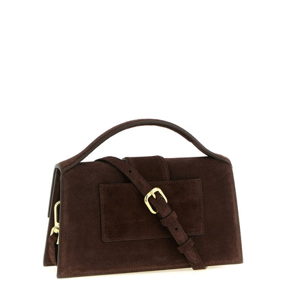 Jacquemus Brown Calfskin Handbag