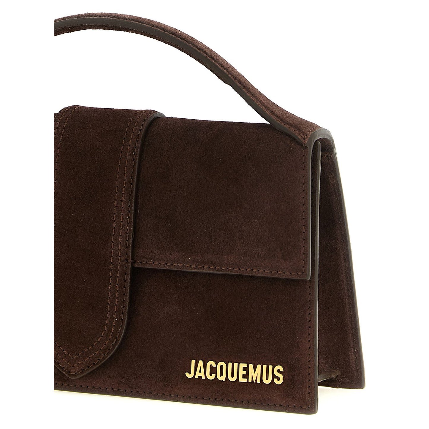 Jacquemus Brown Calfskin Handbag