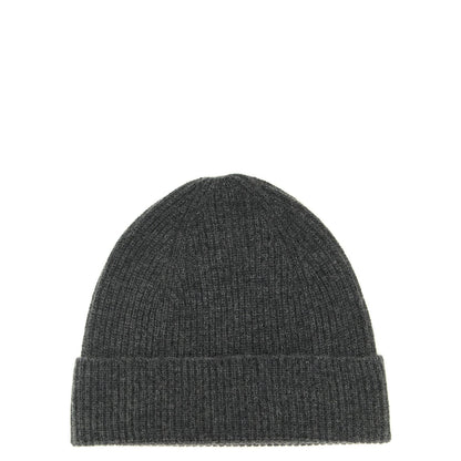 Ballantyne Gray Cashmere Beanie