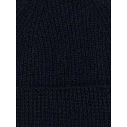 Ballantyne Blue Cashmere Beanie