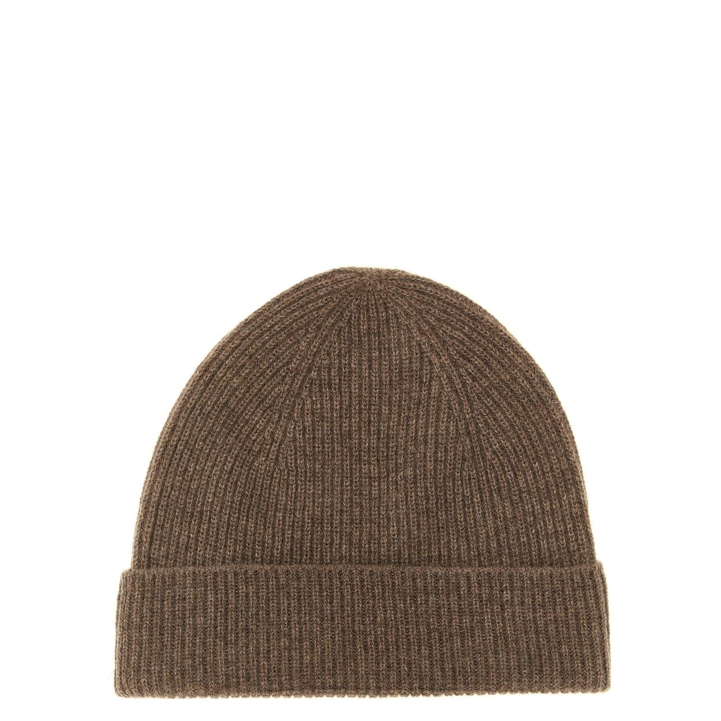 Ballantyne Brown Cashmere Beanie