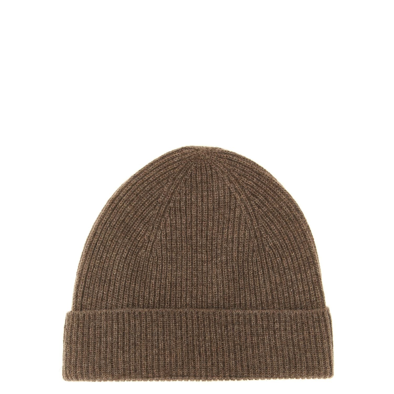 Ballantyne Brown Cashmere Beanie