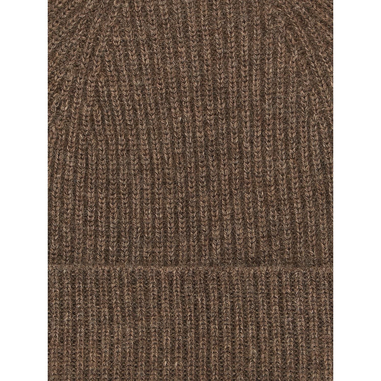 Ballantyne Brown Cashmere Beanie