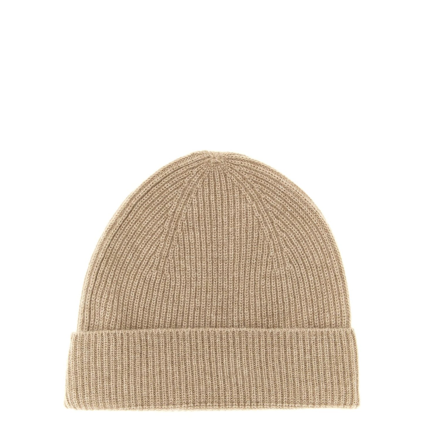 Ballantyne Beige Cashmere Beanie