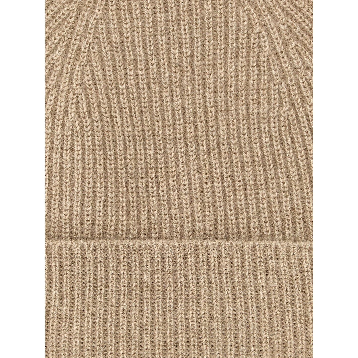 Ballantyne Beige Cashmere Beanie