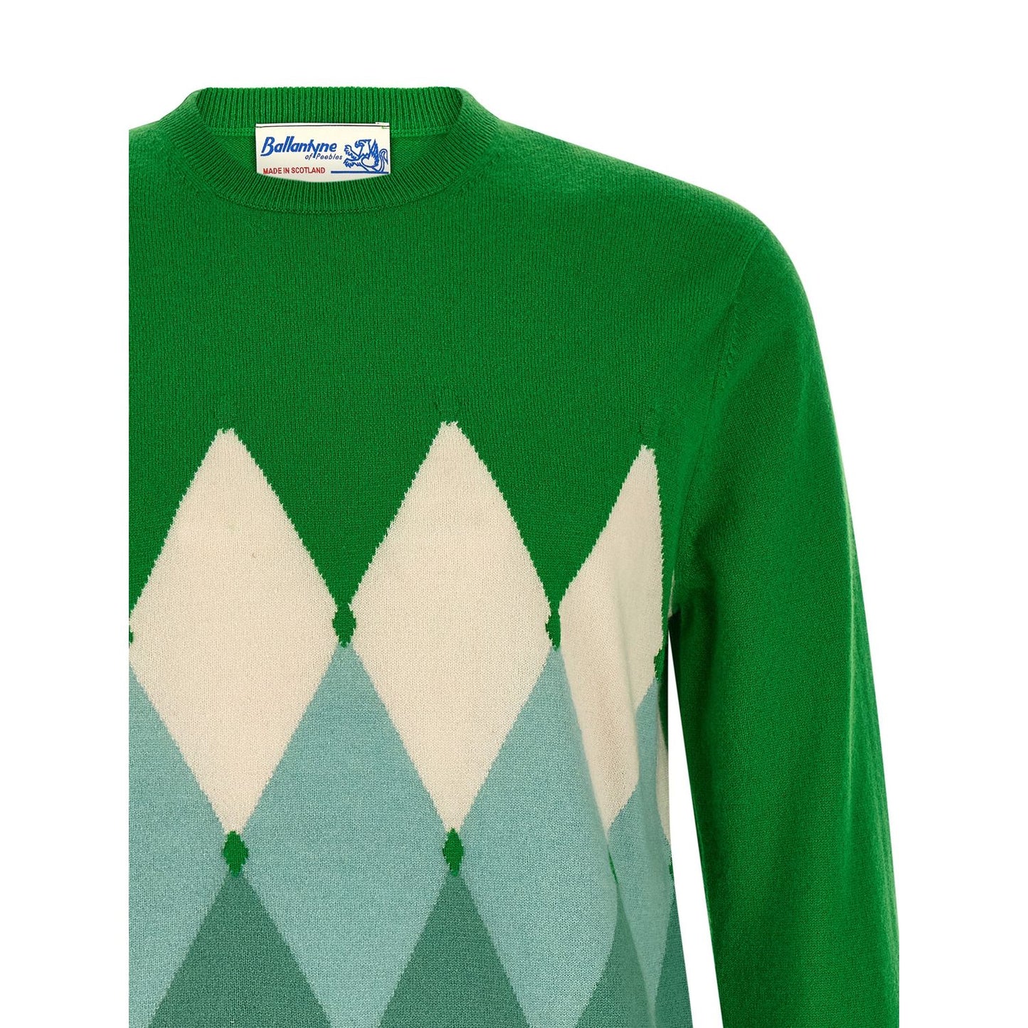 Ballantyne Bicolor Cashmere Cardigan