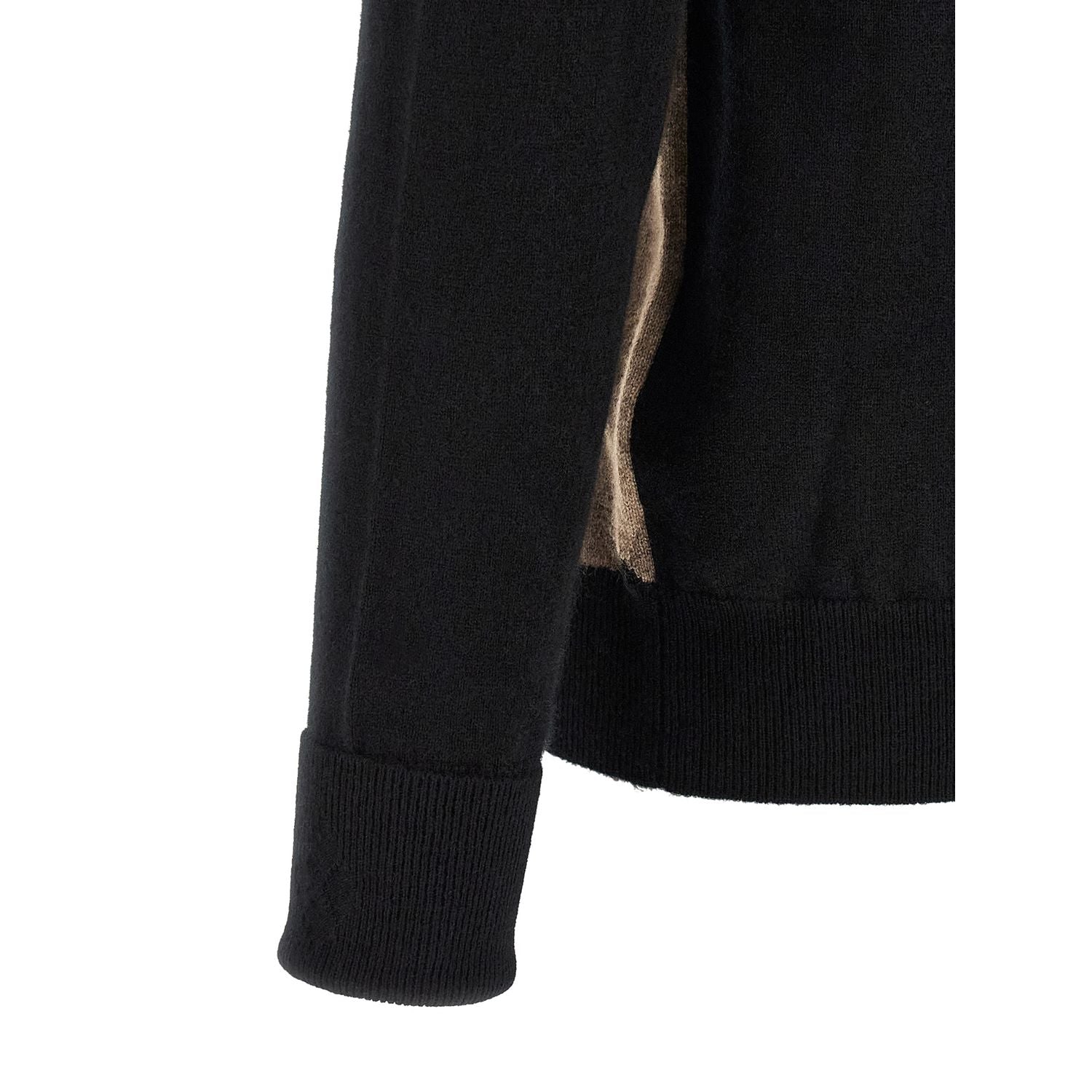 Ballantyne Black Cashmere Cardigan
