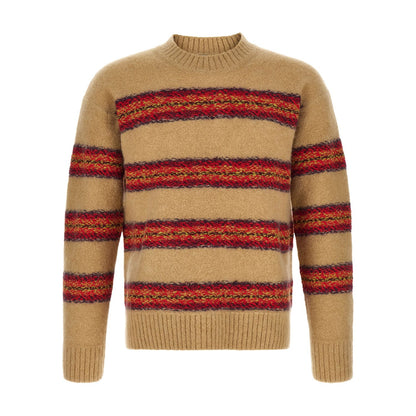 Dries Van Noten Beige Wool Cardigan