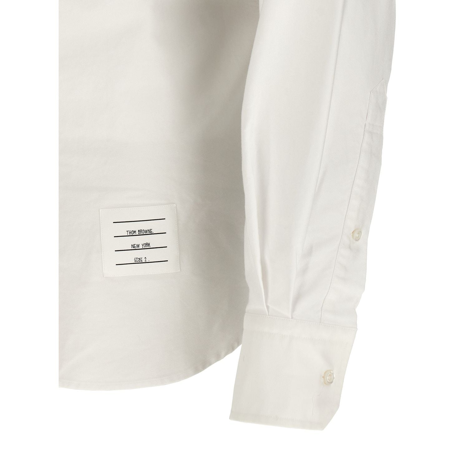 Thom Browne White Cotton Blouse