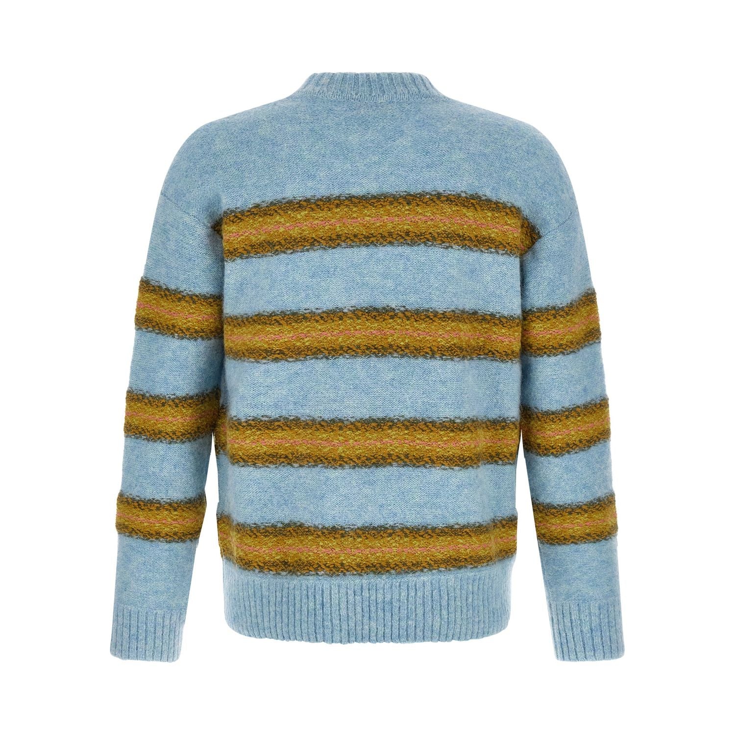Dries Van Noten Blue Wool Cardigan