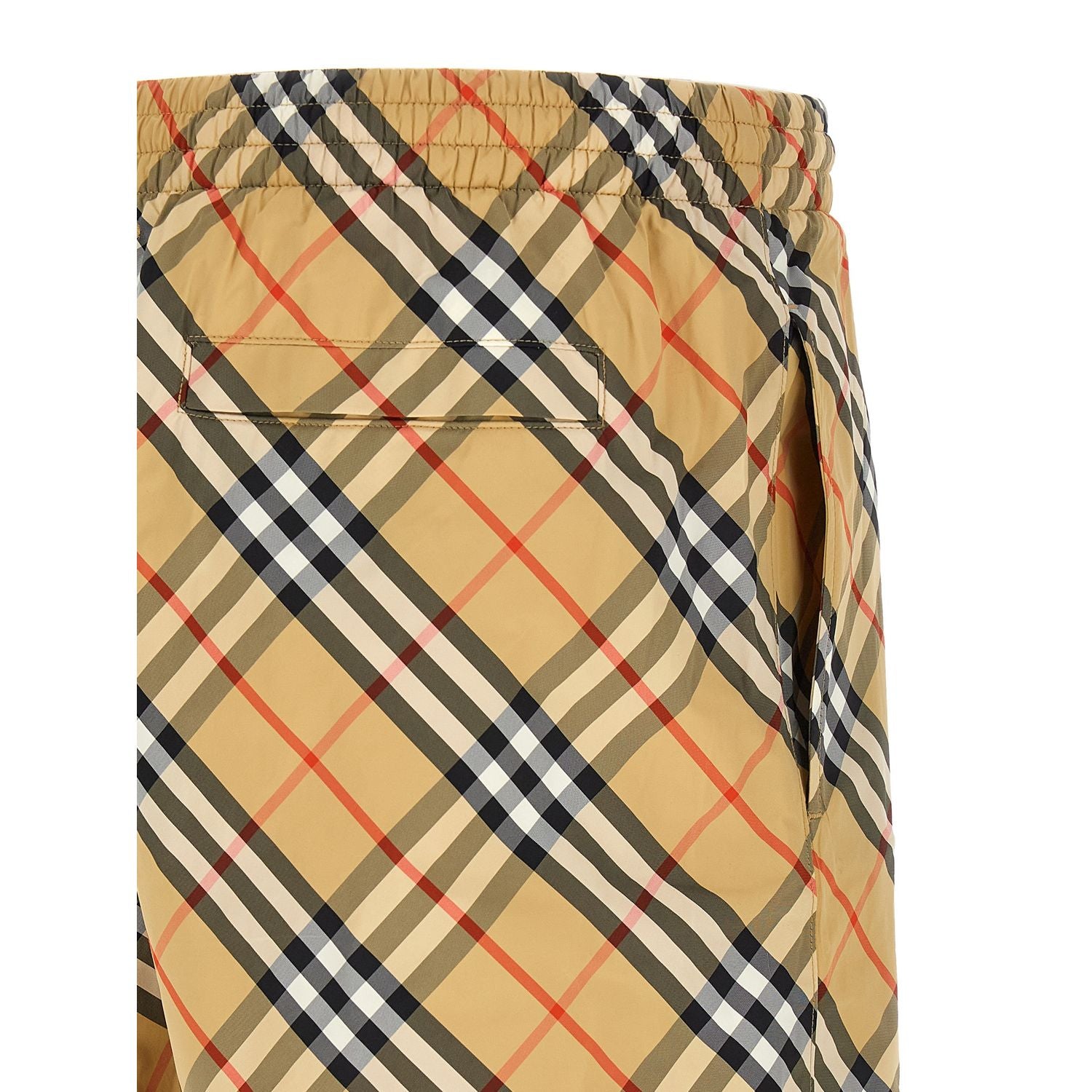 Burberry Beige Polyamide Swim Shorts
