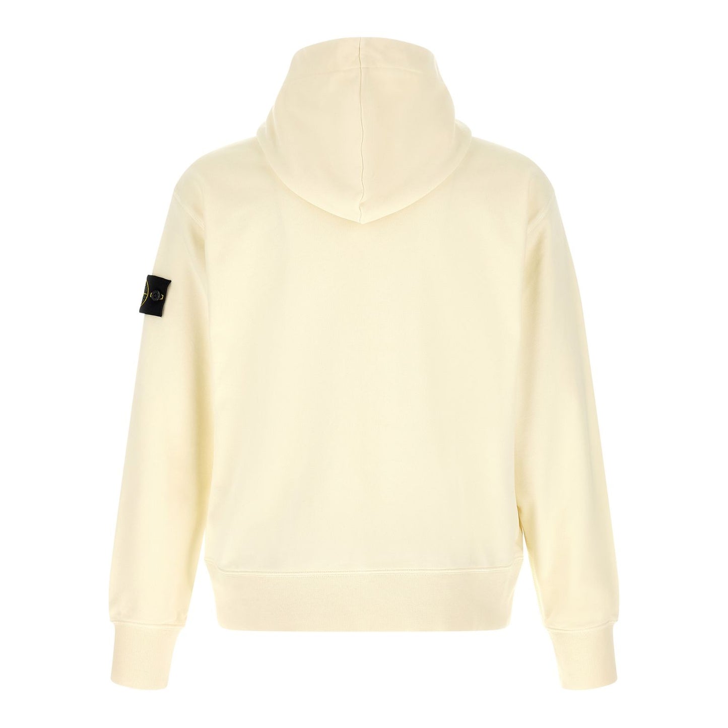 Stone Island White Cotton Sweatshirt