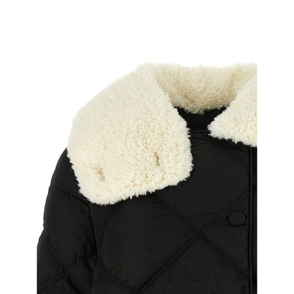IENKI IENKI Black Nylon Full-Length Jacket