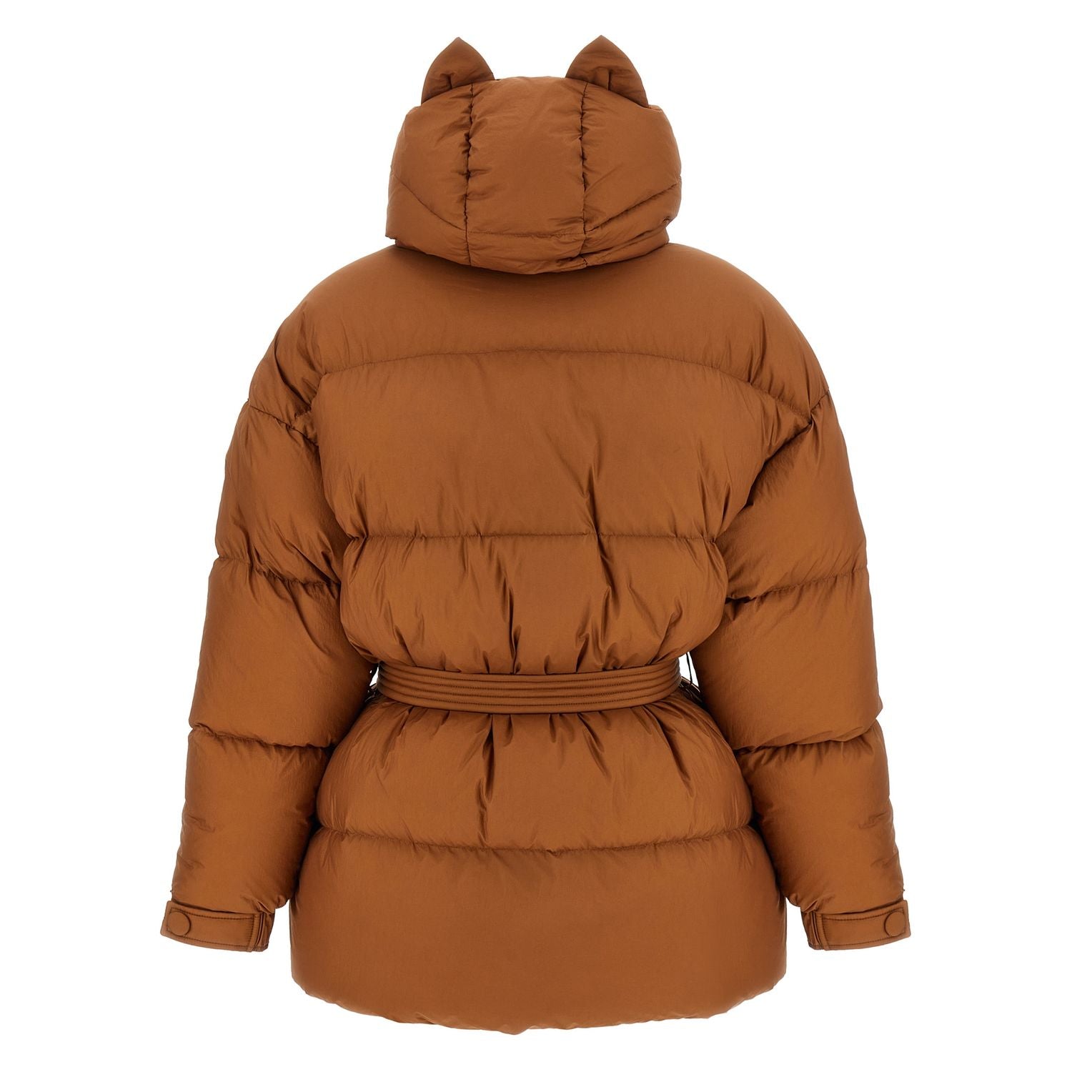 IENKI IENKI Brown Nylon Full-Length Jacket