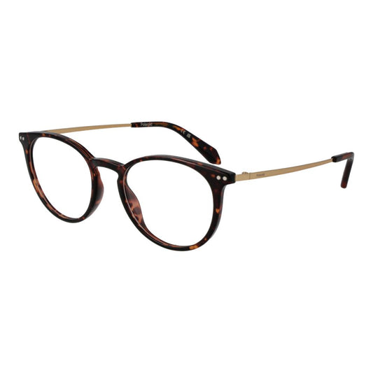 Polaroid Brown Titanium Glasses (Frames)