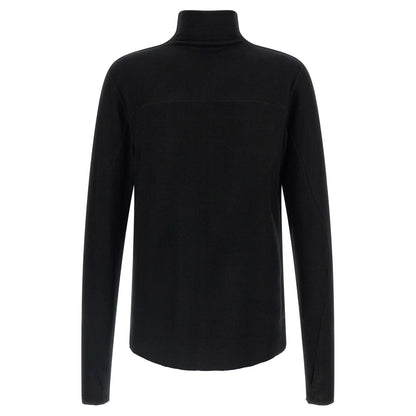 Thom Krom Black Viscose Cardigan