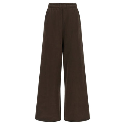 Entire Studios Brown Cotton Joggers (Workout Pants)