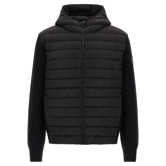 Canada Goose Black Wool Full-Length Jacket