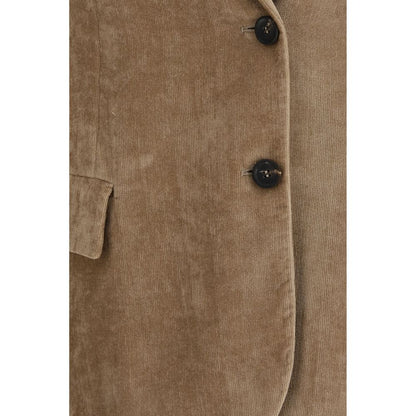 Brunello Cucinelli Beige Viscose Jacket